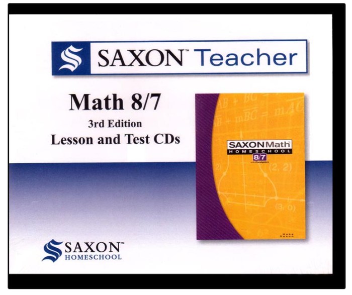 Saxon math 87 answer key