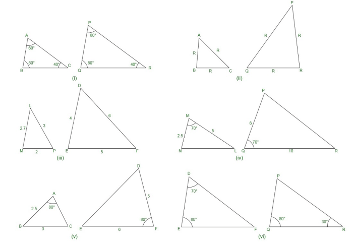 Unit 6 test similar triangles answers pdf